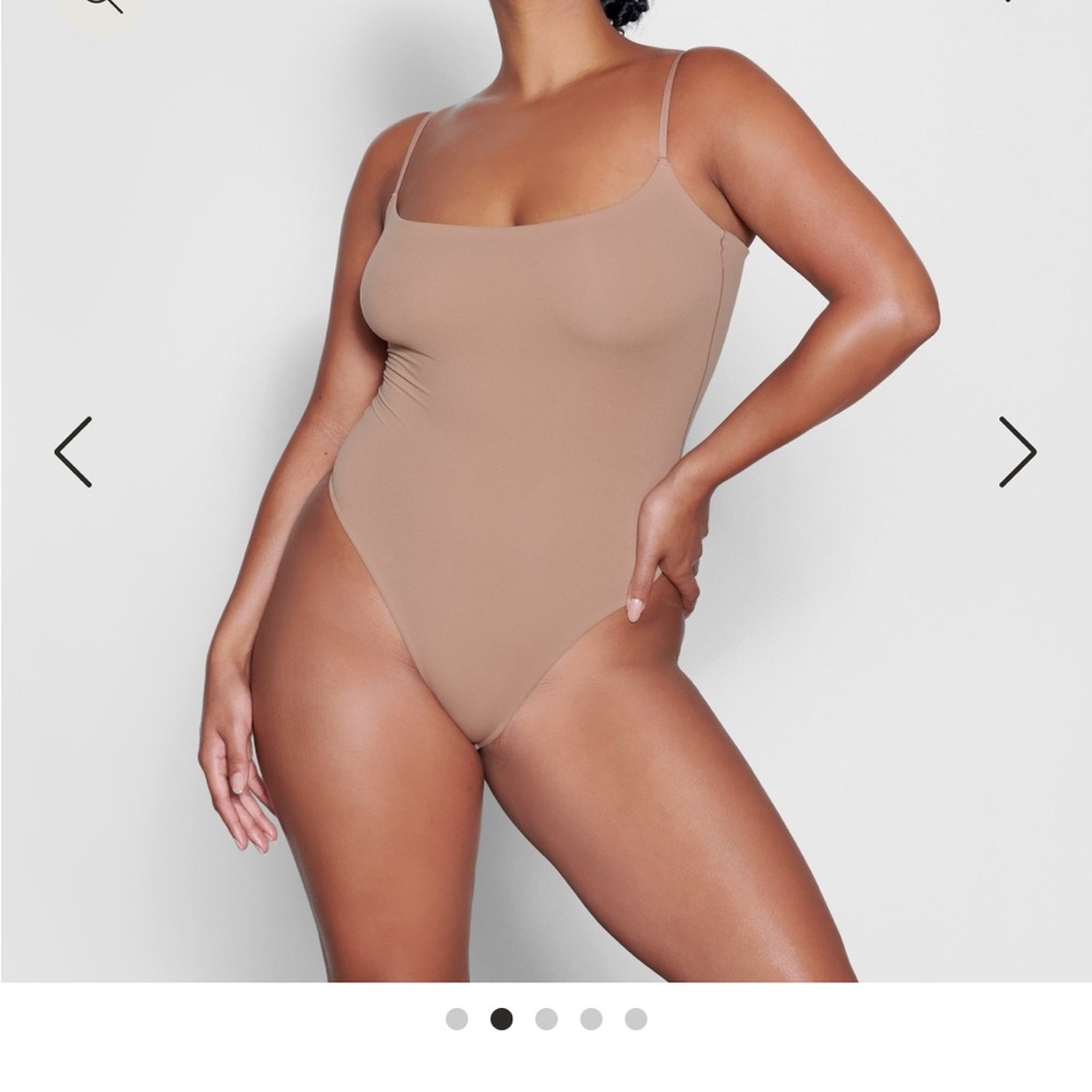 Skims  Fits Everybody Cami bodysuit  Size 3X in umber bodycon snatched